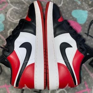 Air Jordan 1 Low Bred Toe 2.0 size 4.5y